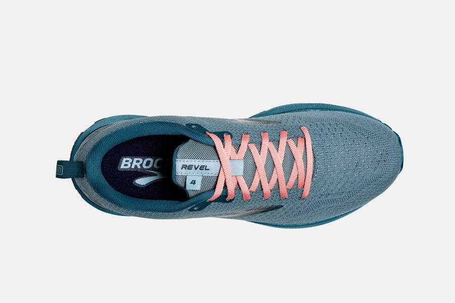 Brooks Revel 4 Road Loopschoenen Dames - Blauw - 746138AFI